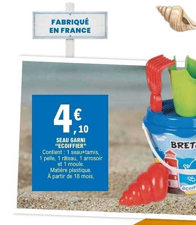 SEAU GARNI "ECOIFFIER