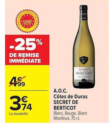 SECRET DE BERTICOT