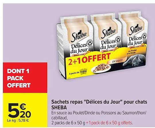 Sheba Délices du Jour