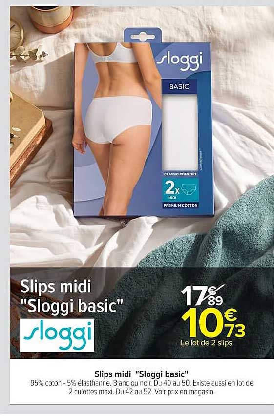 Slips midi "Sloggi basic