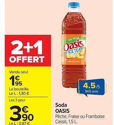 Soda OASIS ICE TEA