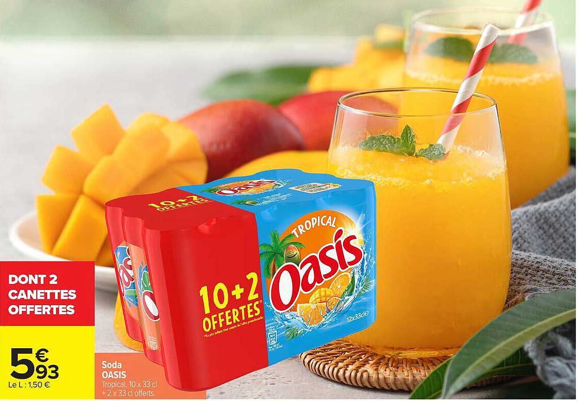 Soda OASIS Tropical