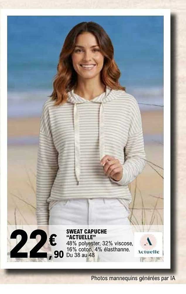 SWEAT CAPUCHE “ACTUELLE”