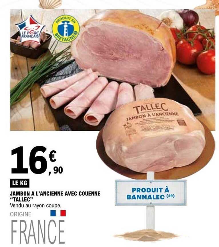 TALLEC JAMBON A L'ANCIENNE