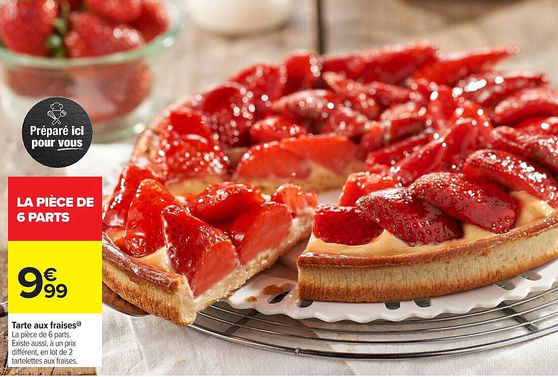 Tarte aux fraises