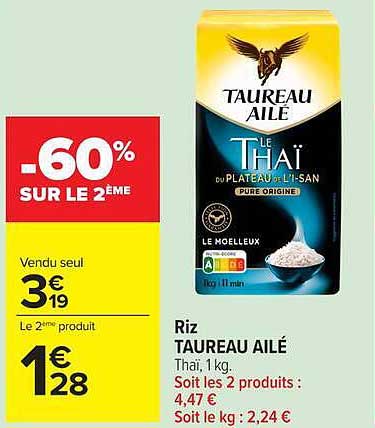 TAUREAU AILÉ Thaï