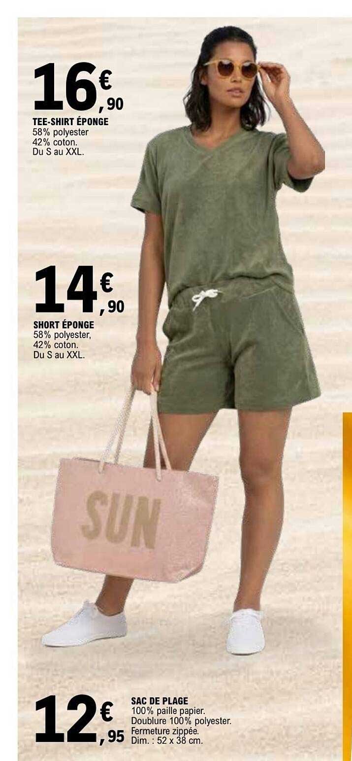 TEE-SHIRT ÉPONGE