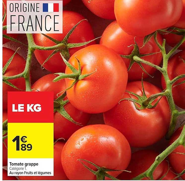 Tomate grappe