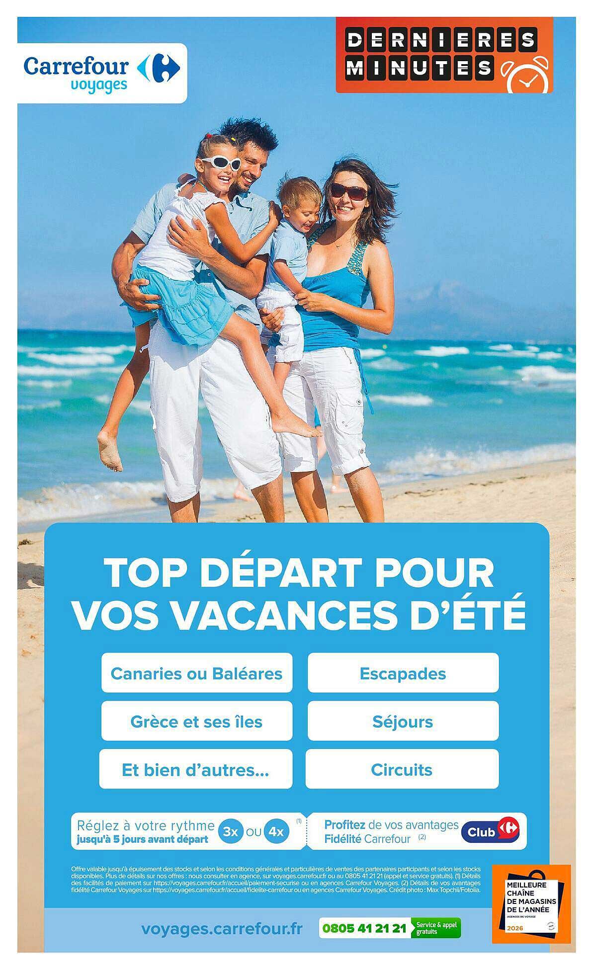 TOP DÉPART POUR VOS VACANCES D’ÉTÉ