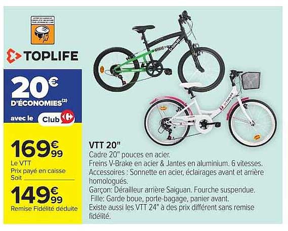 TOPLIFE VTT 20