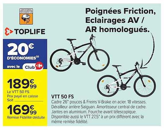 TOPLIFE VTT 50 FS
