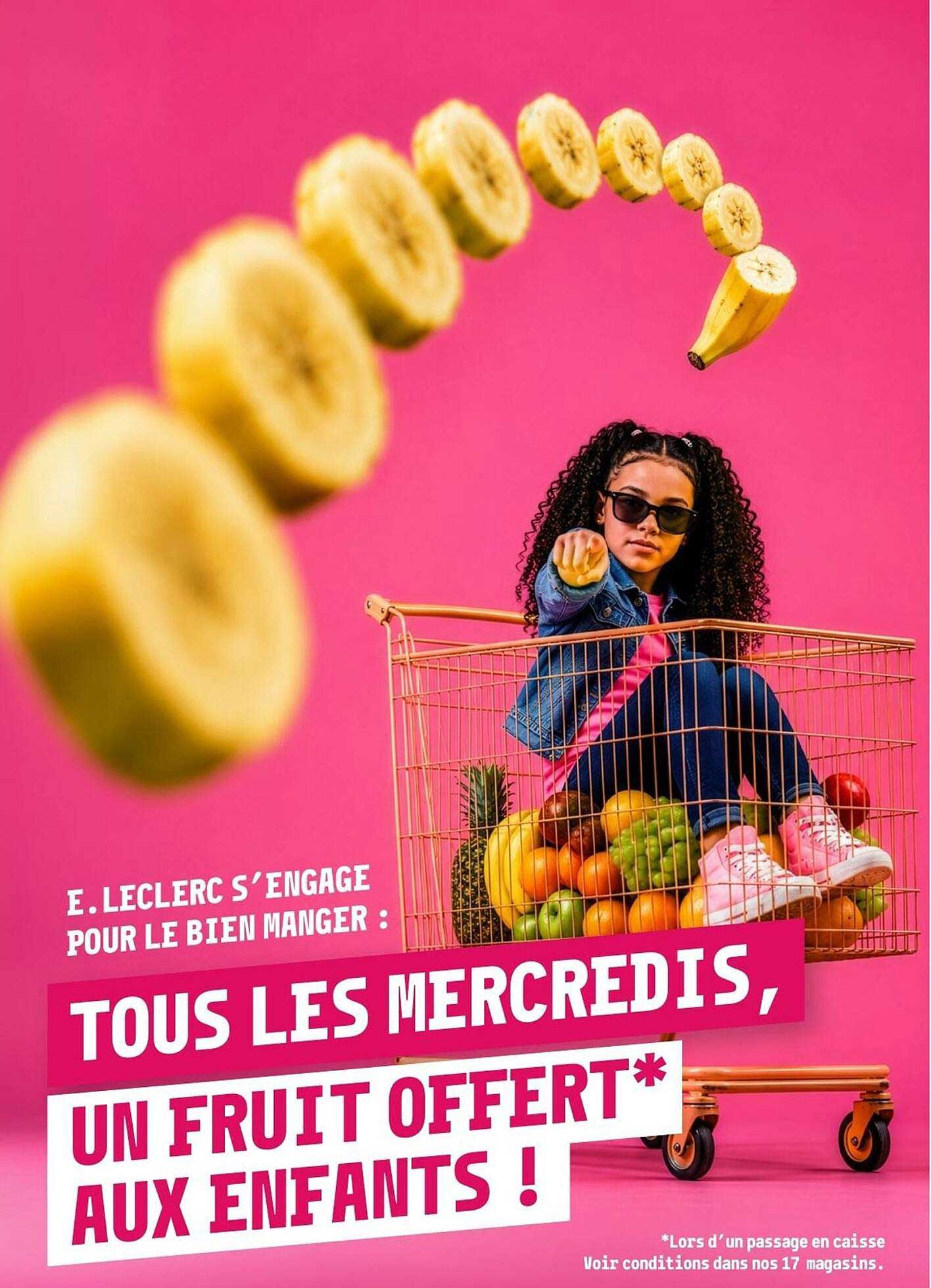 TOUS LES MERCREDIS, UN FRUIT OFFERT AUX ENFANTS !