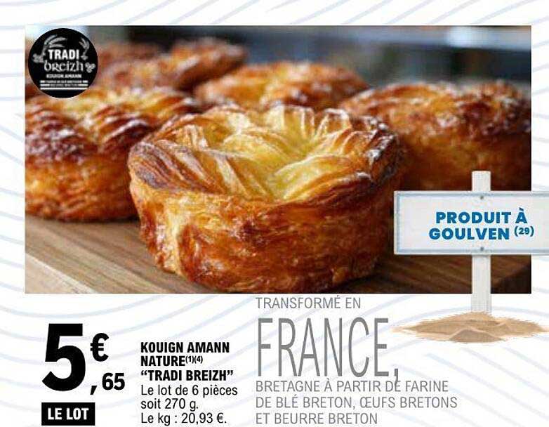 TRADI BREIZH KOUIGN AMANN NATURE