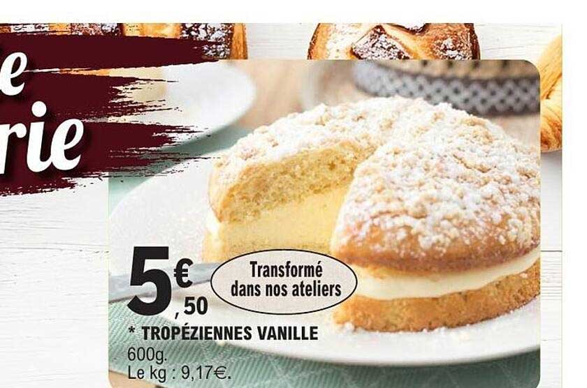 TROPÉZIENNES VANILLE