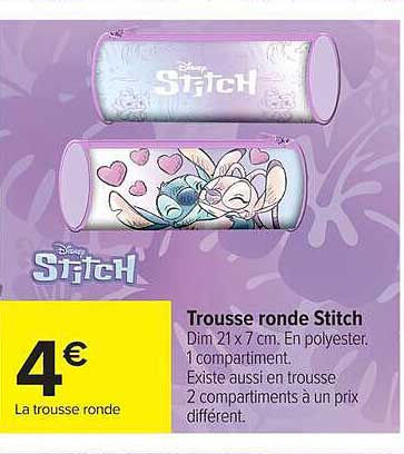 Trousse ronde Stitch