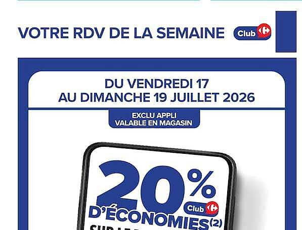 VOTRE RDV DE LA SEMAINE