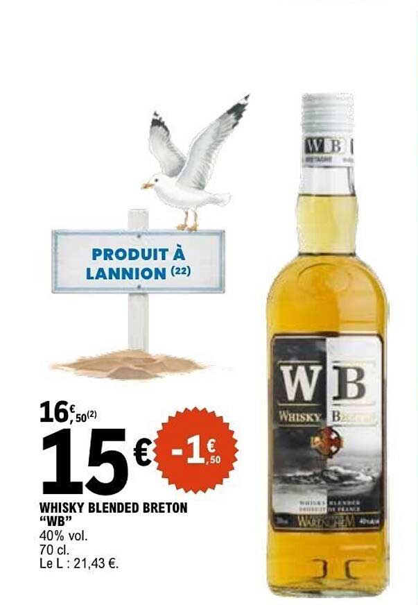 Whisky Blended Breton "WB