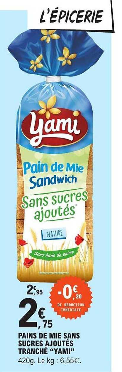 Yami Pain de Mie Sandwich