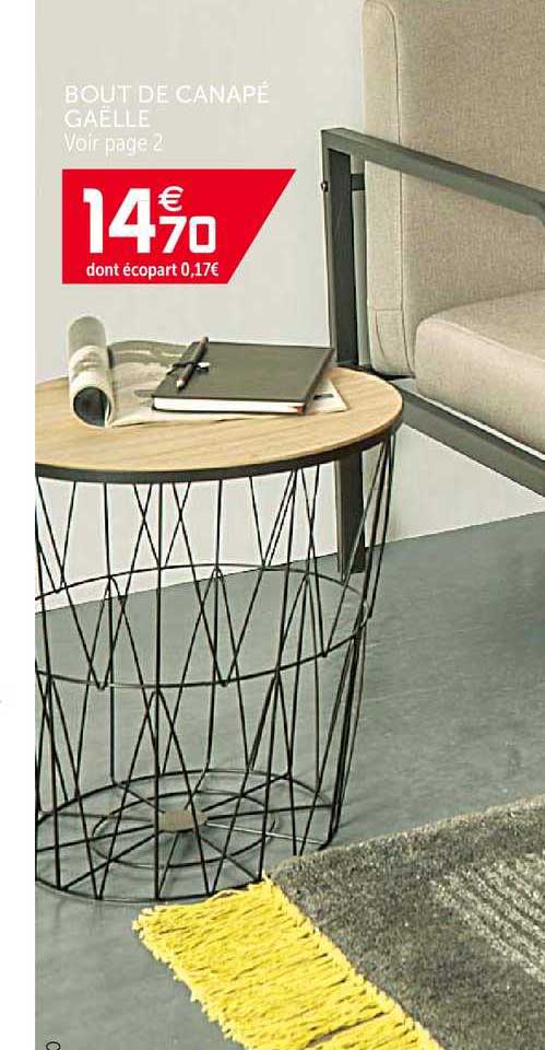 bout de canapé gaelle