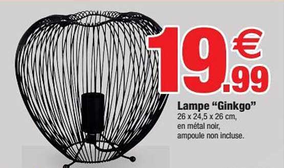 lampe ginkgo