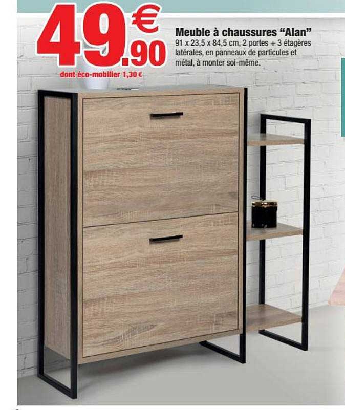meuble à chaussures alan
