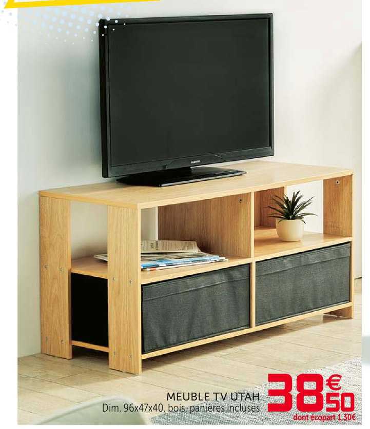 meuble tv utah