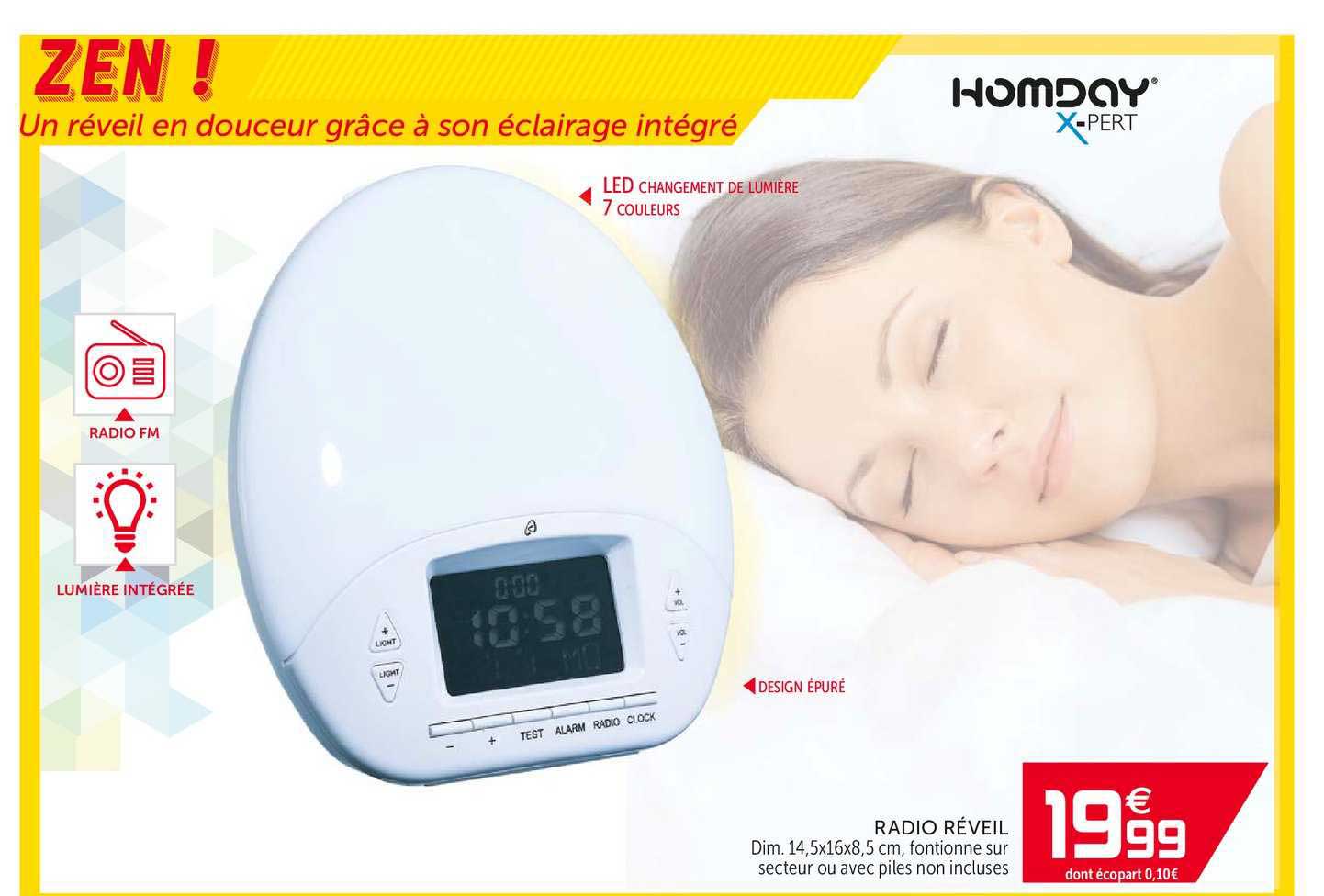 Radio Réveil Homday