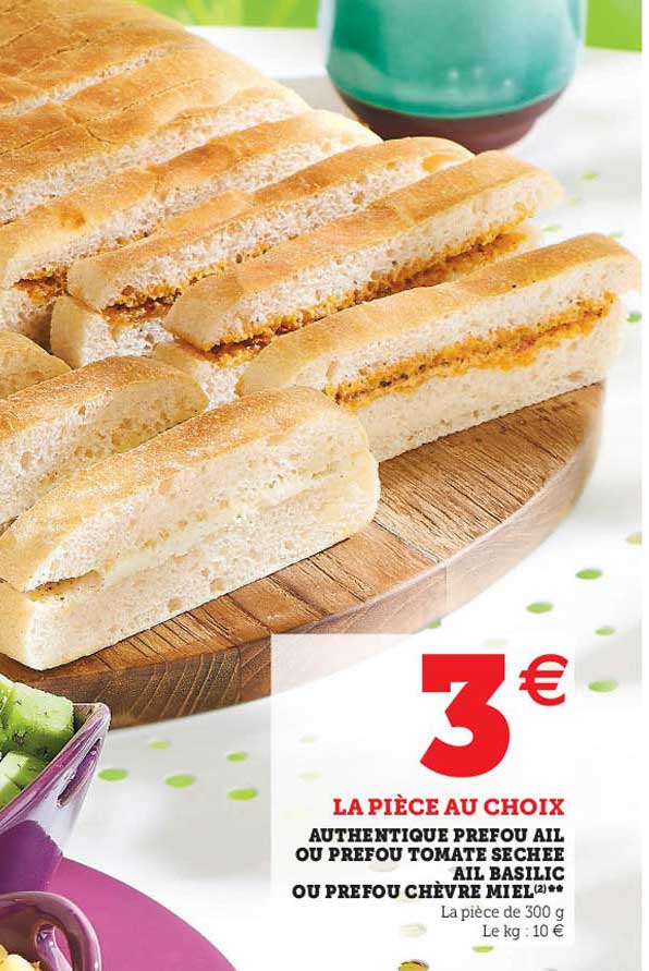 Authentique Prefou Ail Ou Prefou Tomate Sechée Ail Basilic Ou Prefou Chèvre Miel