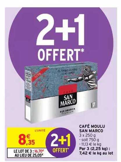 café moulu san marco