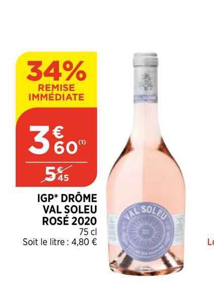 igp drôme val soleu rosé 2020