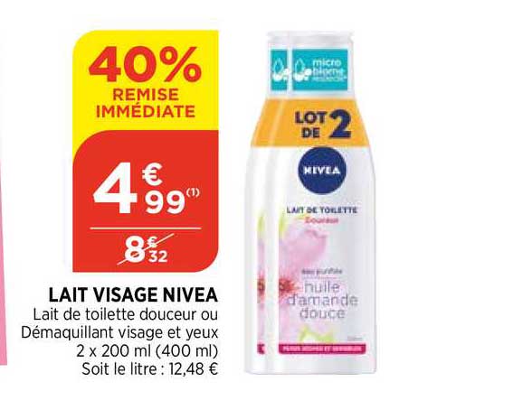 Lait Visage Nivea