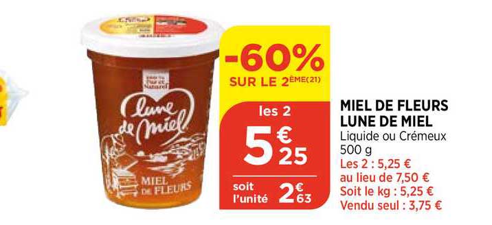Miel De Fleurs Lune De Miel