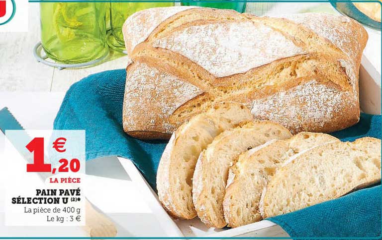 pan pavé sélection U