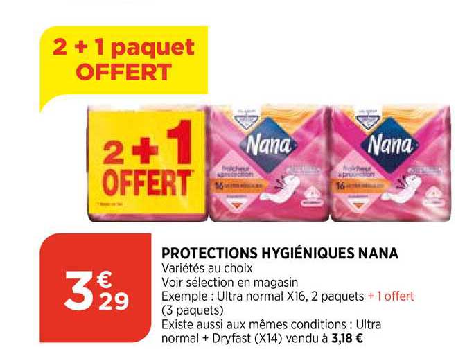 protections hygiéniques nana