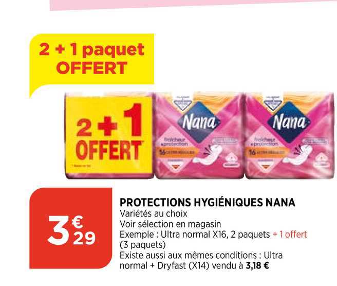 protections hygiéniques nana