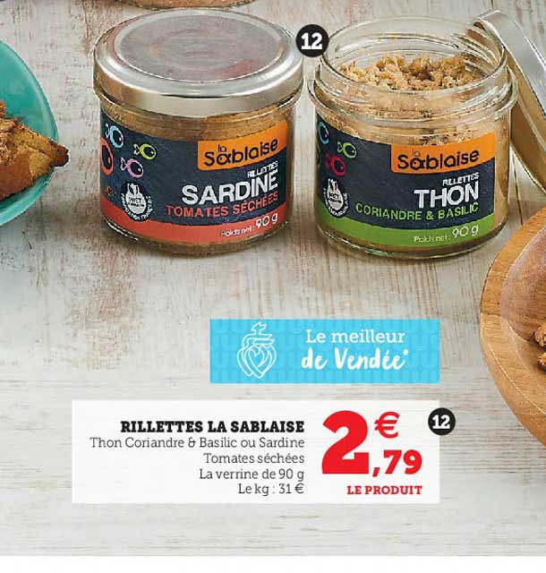 rillettes la sablaise