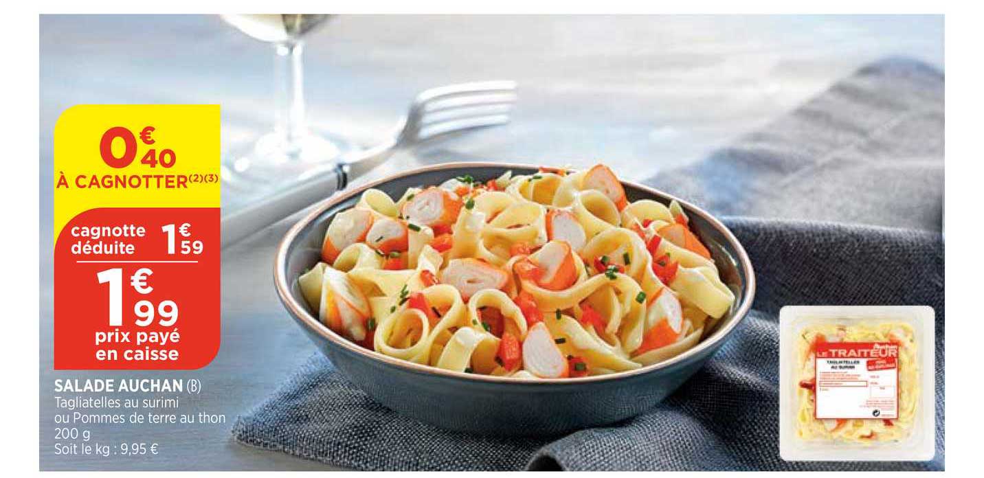 Salade Auchan