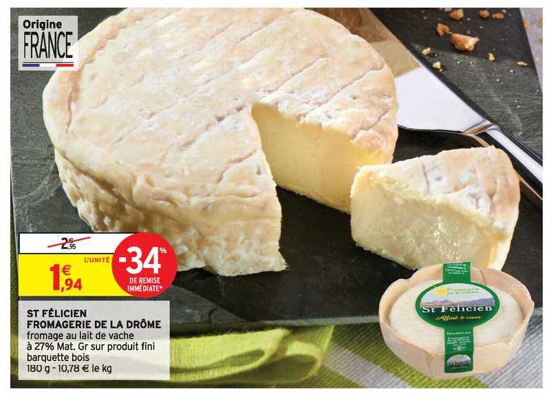 st félicien fromagerie de la drôme