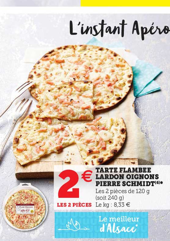 tarte flambée lardon oignons pierre schmidt