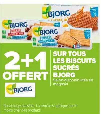 Biscuits Sucrés Bjorg