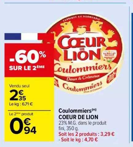 Coulommiers Cœur De Lion