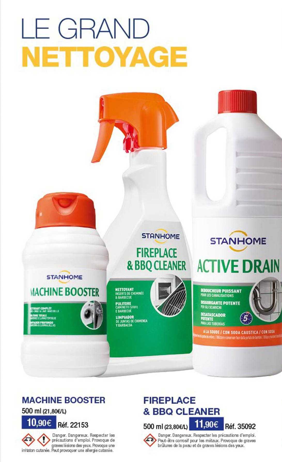 machine booster, fireplace & bbq cleaner