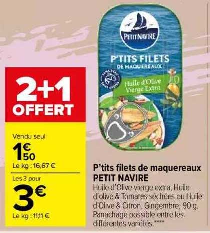 p'tits filets de maquereaux petit navire