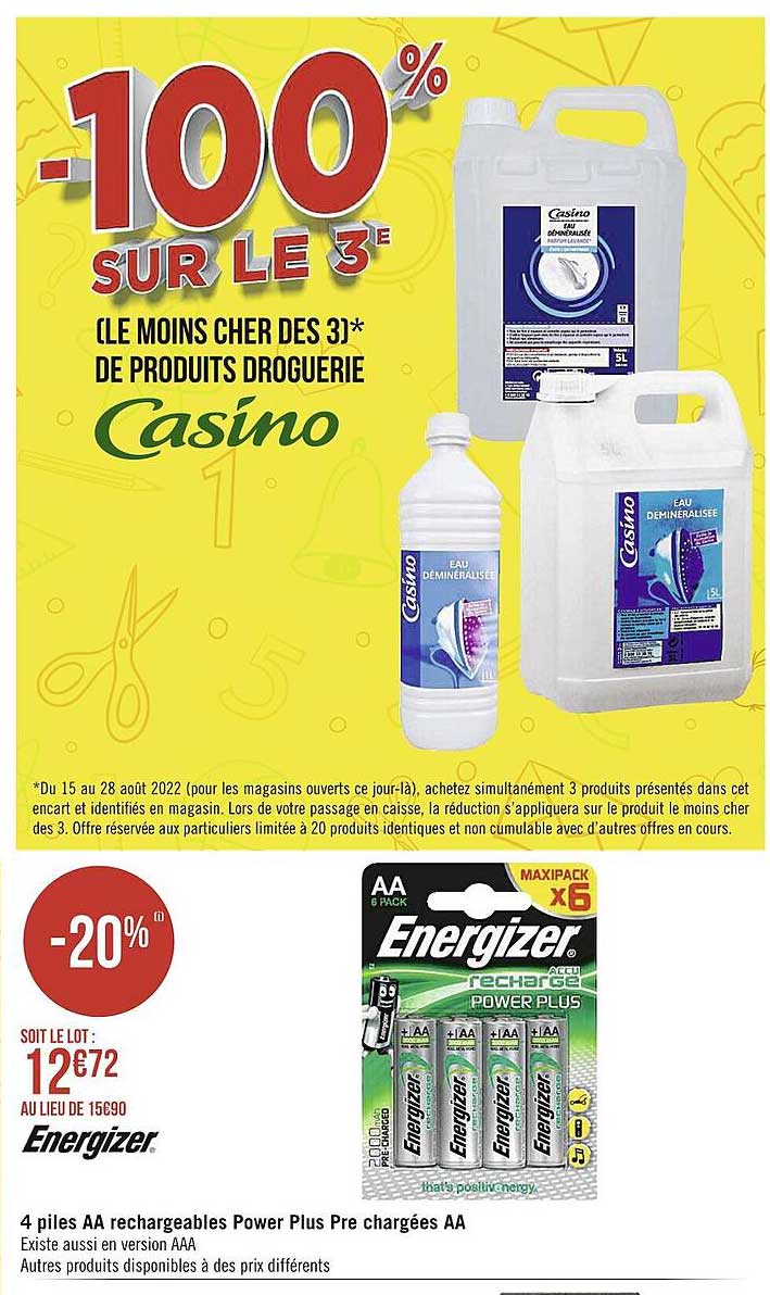 produits droguerie casino