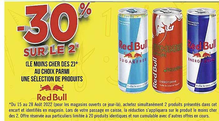 produits red bull