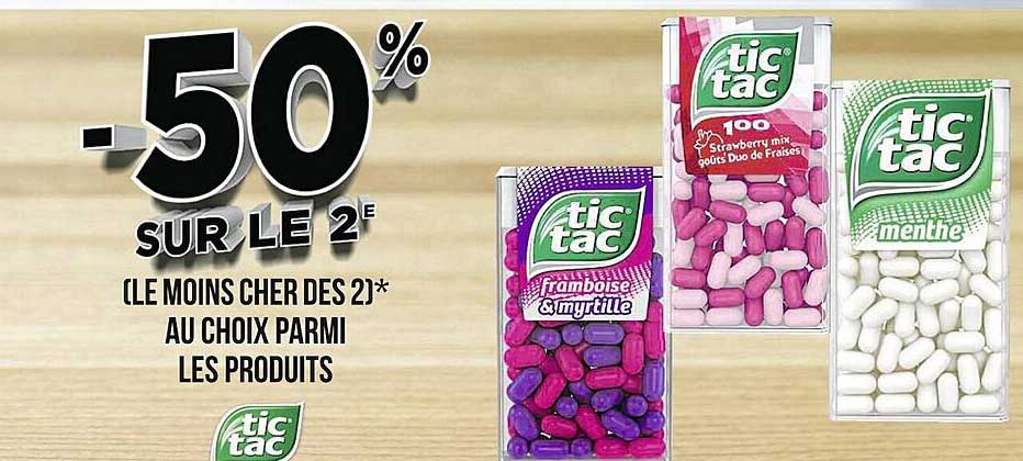 produits tic tac
