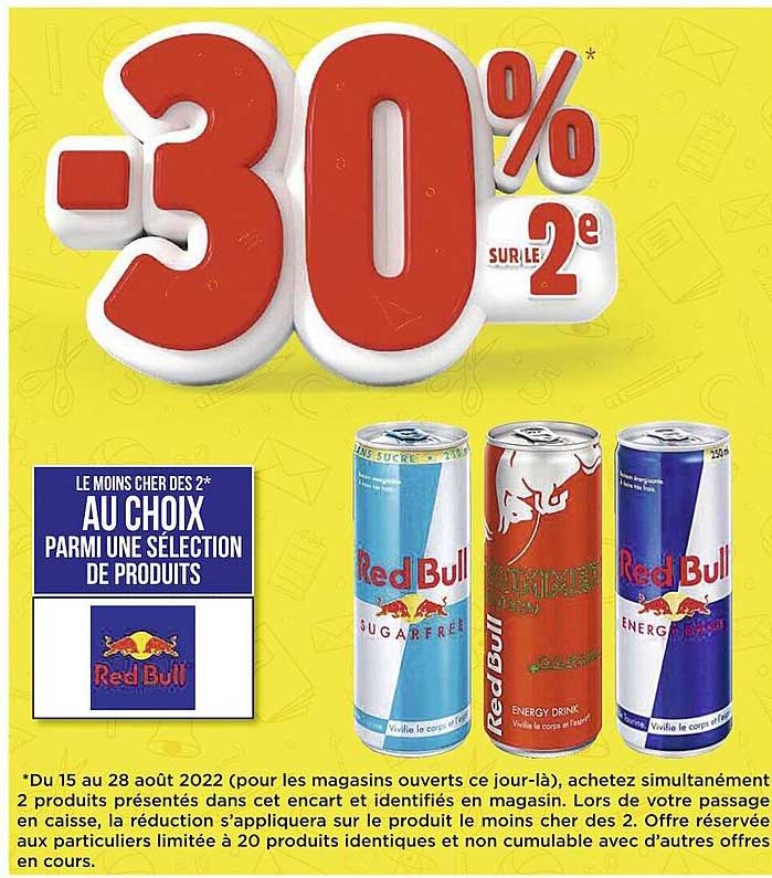 produits red bull