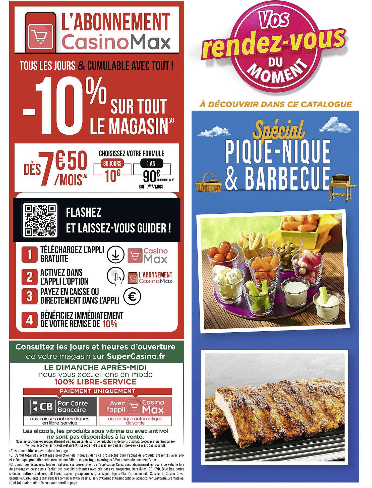 spécial pique-nique & barbecue