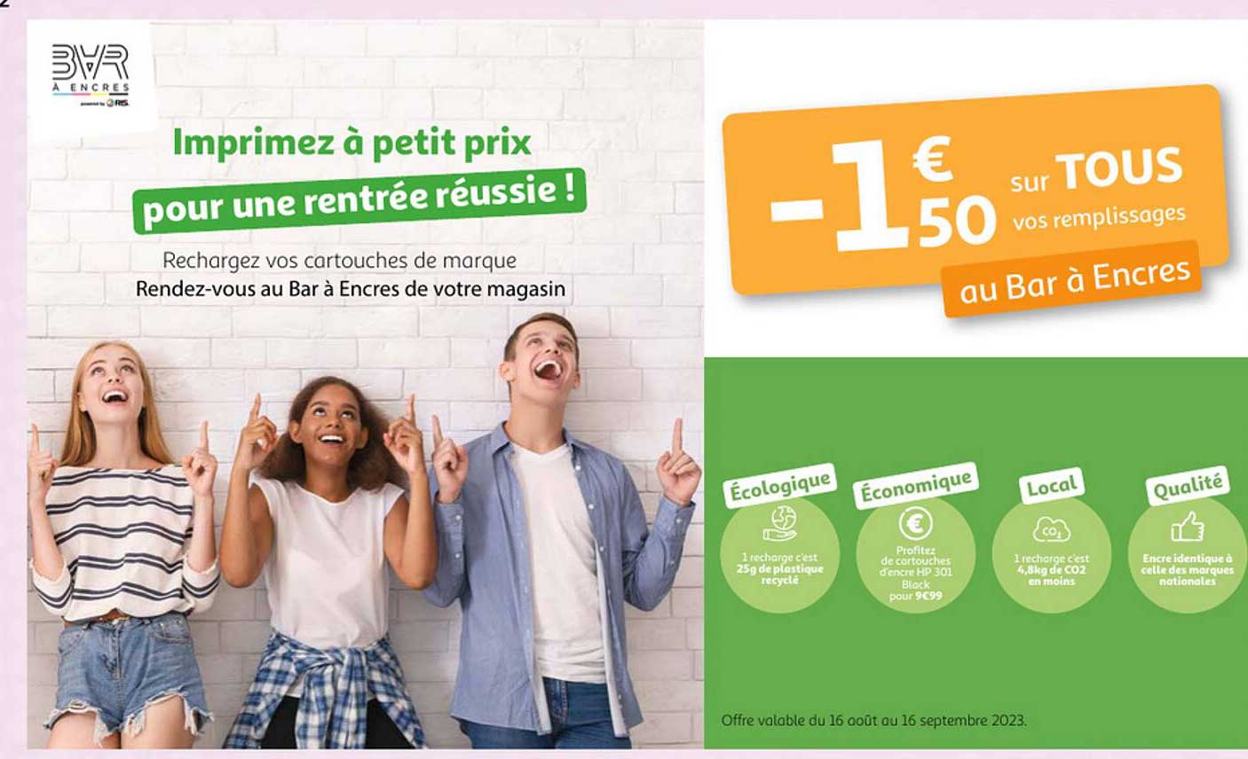 bar à encres