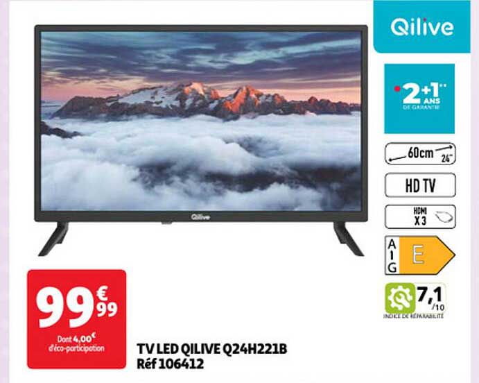 Tv Led Qilive Q24h221b